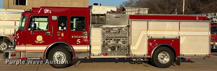 image for item EG7983 2007 Spartan pumper fire truck