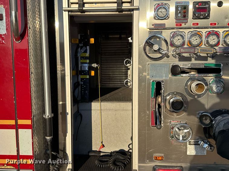 image for item EG7983 2007 Spartan pumper fire truck