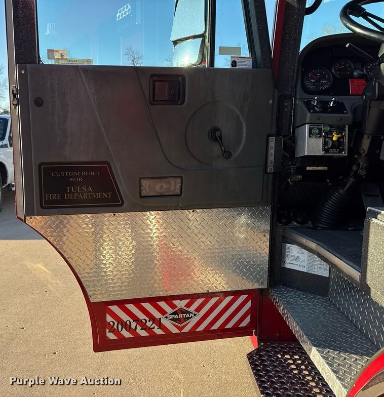 image for item EG7983 2007 Spartan pumper fire truck