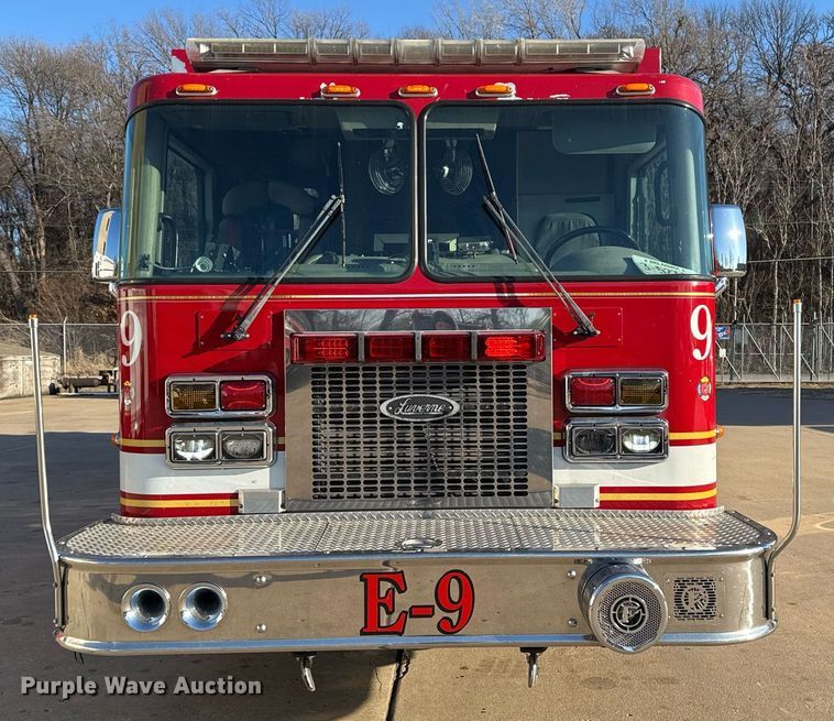 image for item EG7984 2001 Spartan pumper fire truck