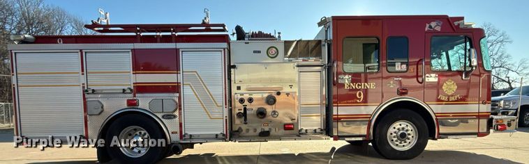 image for item EG7984 2001 Spartan pumper fire truck