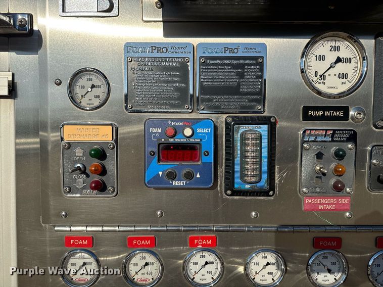 image for item EG7984 2001 Spartan pumper fire truck