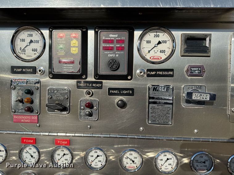 image for item EG7984 2001 Spartan pumper fire truck