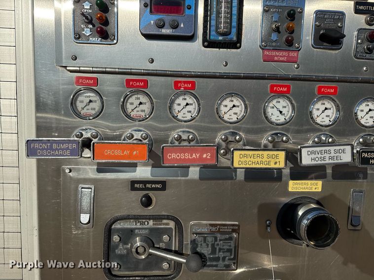 image for item EG7984 2001 Spartan pumper fire truck