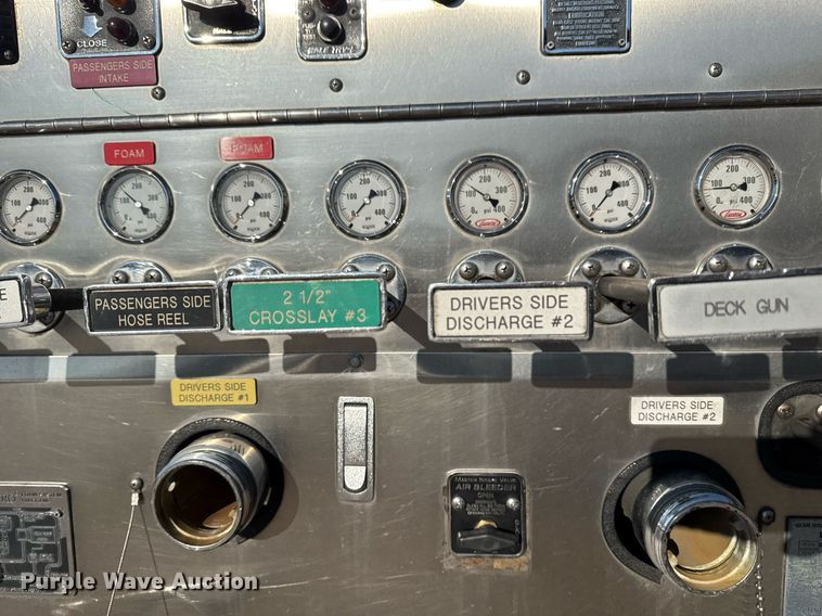 image for item EG7984 2001 Spartan pumper fire truck