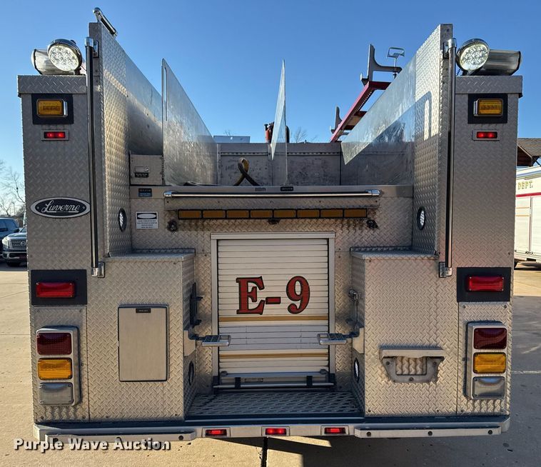 image for item EG7984 2001 Spartan pumper fire truck