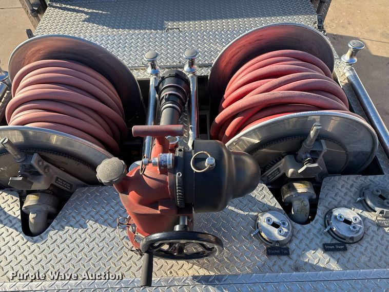 image for item EG7984 2001 Spartan pumper fire truck