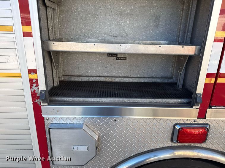 image for item EG7984 2001 Spartan pumper fire truck