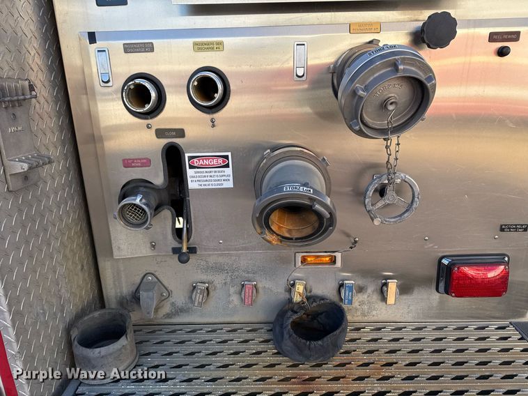 image for item EG7984 2001 Spartan pumper fire truck