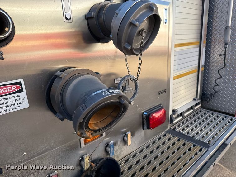 image for item EG7984 2001 Spartan pumper fire truck