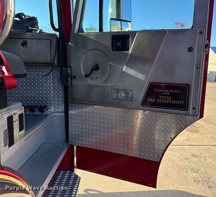 image for item EG7984 2001 Spartan pumper fire truck