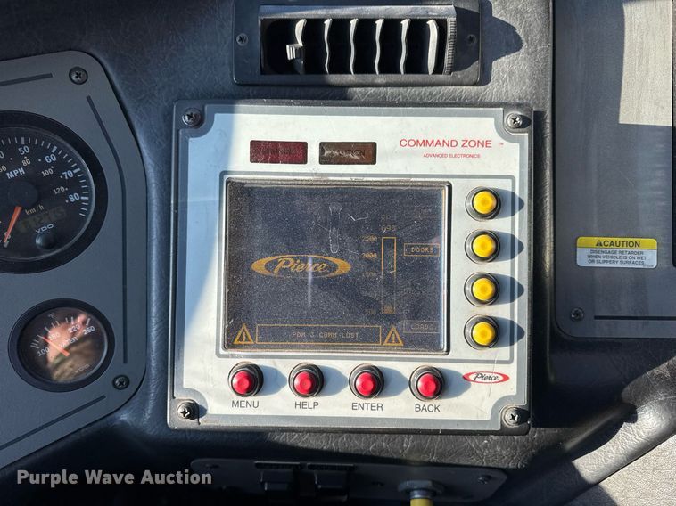 image for item EG7988 2002 Pierce ladder fire truck