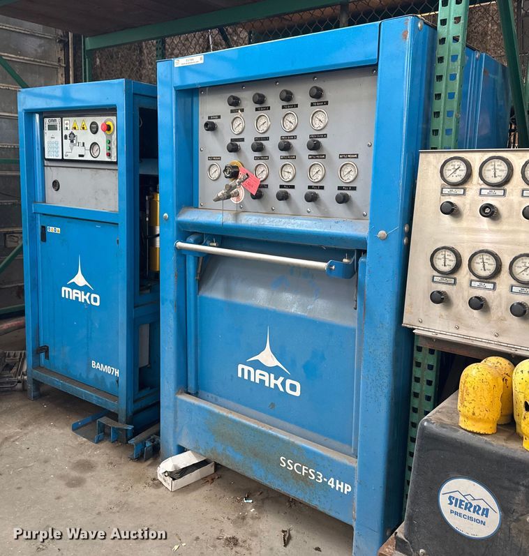 image for item EG7989 Mako BAM07H SCBA tank refill station