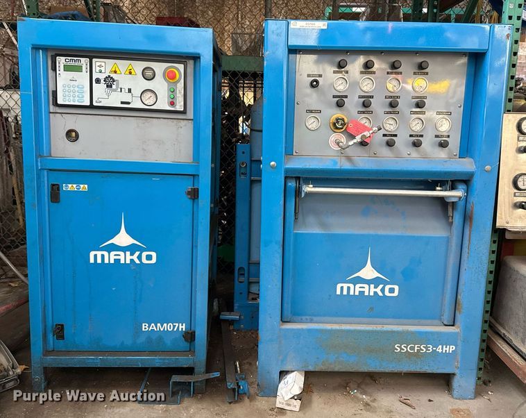 image for item EG7989 Mako BAM07H SCBA tank refill station