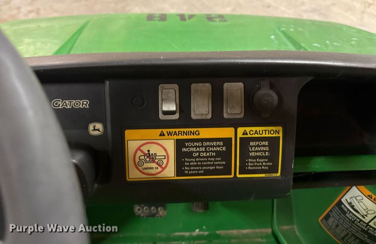 image for item EG7991 2016 John Deere Gator TX utility vehicle