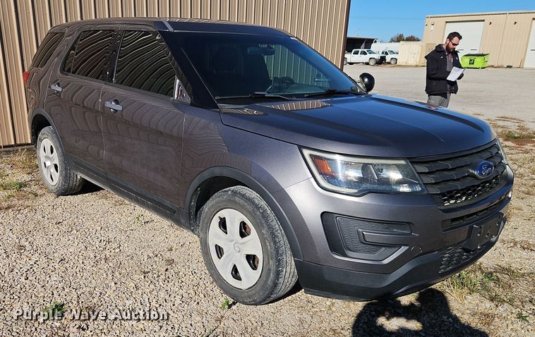 image for item EI8595 2016 Ford Explorer Police Interceptor SUV
