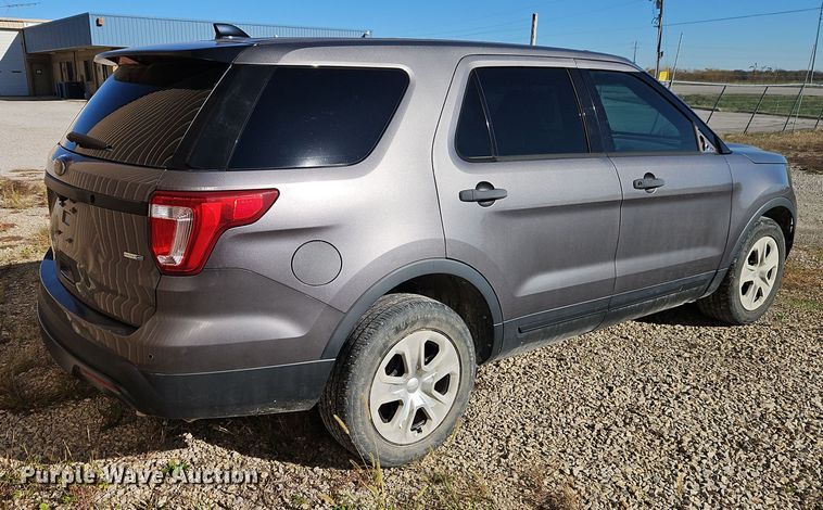 image for item EI8595 2016 Ford Explorer Police Interceptor SUV