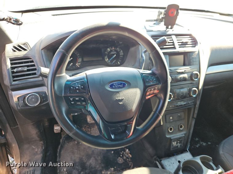 image for item EI8595 2016 Ford Explorer Police Interceptor SUV