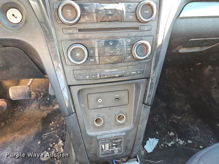 image for item EI8595 2016 Ford Explorer Police Interceptor SUV