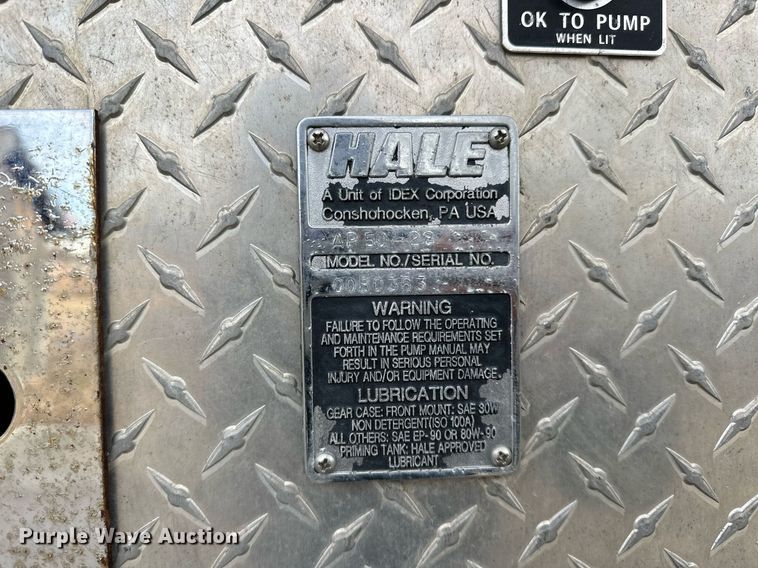 image for item EJ5285 1981 International C01850B pumper fire truck