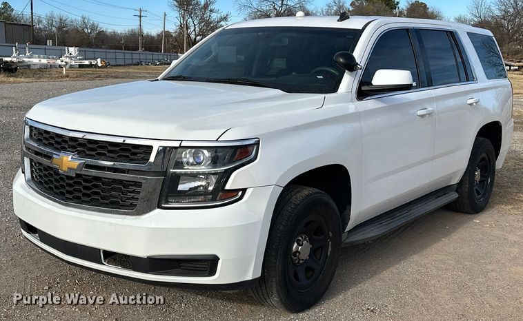 image for item EJ5289 2015 Chevrolet Tahoe Police SUV