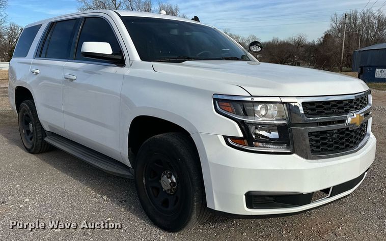 image for item EJ5289 2015 Chevrolet Tahoe Police SUV