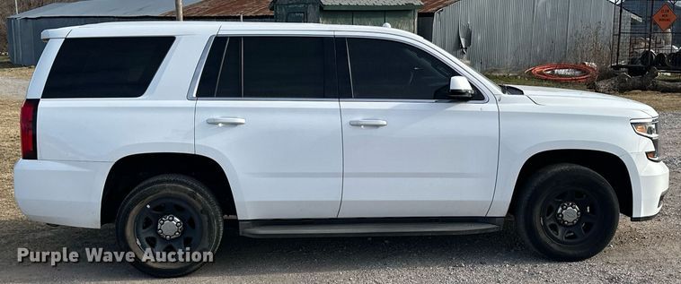 image for item EJ5289 2015 Chevrolet Tahoe Police SUV
