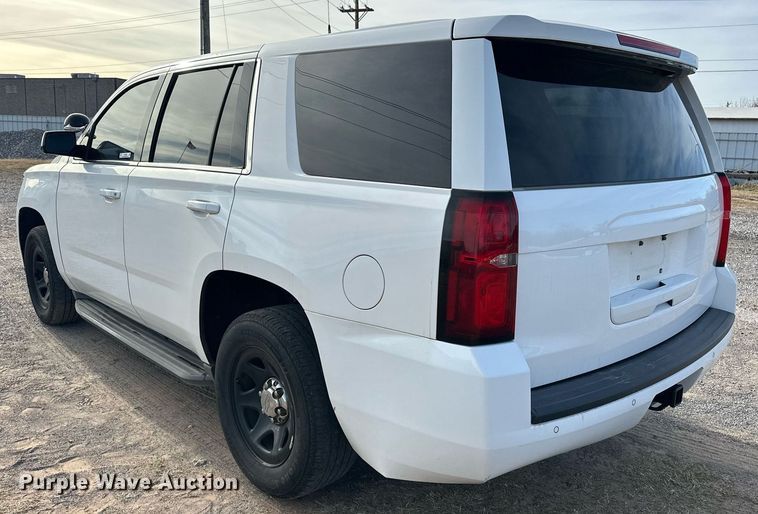 image for item EJ5289 2015 Chevrolet Tahoe Police SUV