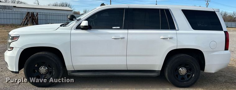 image for item EJ5289 2015 Chevrolet Tahoe Police SUV
