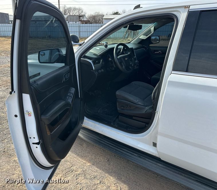 image for item EJ5289 2015 Chevrolet Tahoe Police SUV