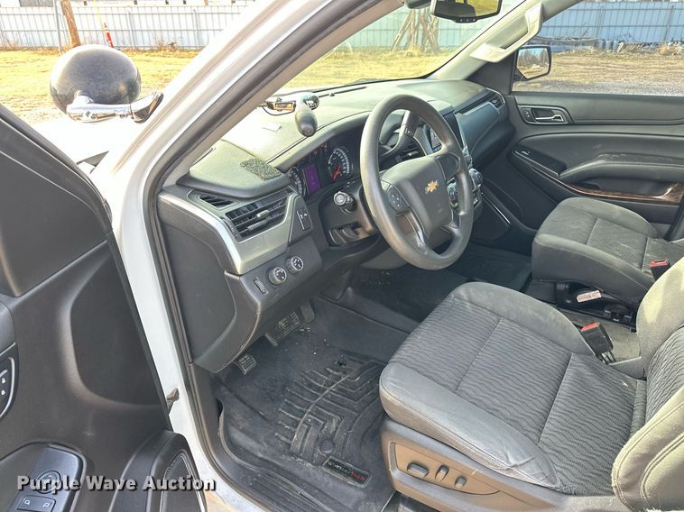 image for item EJ5289 2015 Chevrolet Tahoe Police SUV