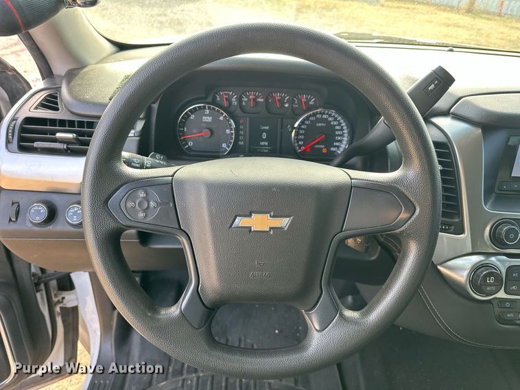 image for item EJ5289 2015 Chevrolet Tahoe Police SUV