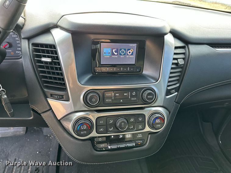 image for item EJ5289 2015 Chevrolet Tahoe Police SUV