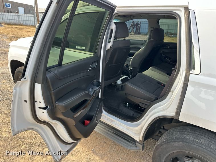 image for item EJ5289 2015 Chevrolet Tahoe Police SUV