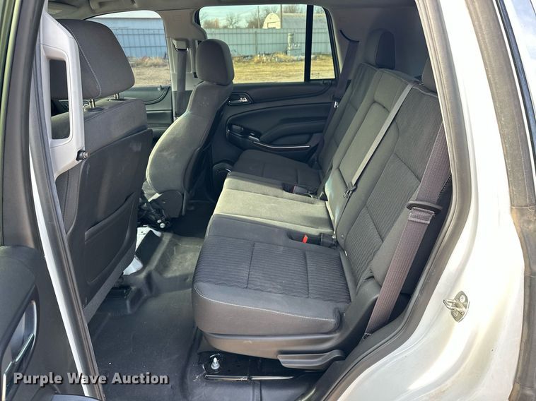 image for item EJ5289 2015 Chevrolet Tahoe Police SUV