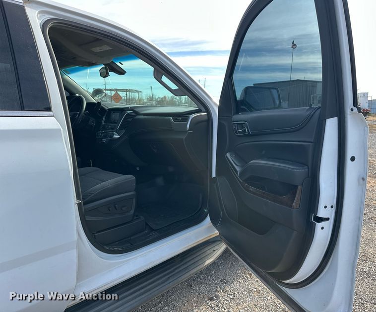 image for item EJ5289 2015 Chevrolet Tahoe Police SUV