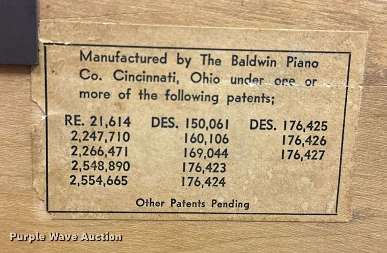 image for item EJ5334 Hamilton Piano piano