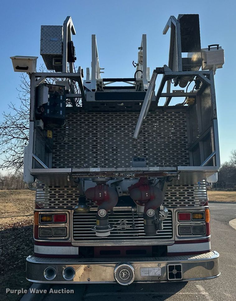 image for item EJ5335 2001 American LaFrance Eagle aerial platform fire truck