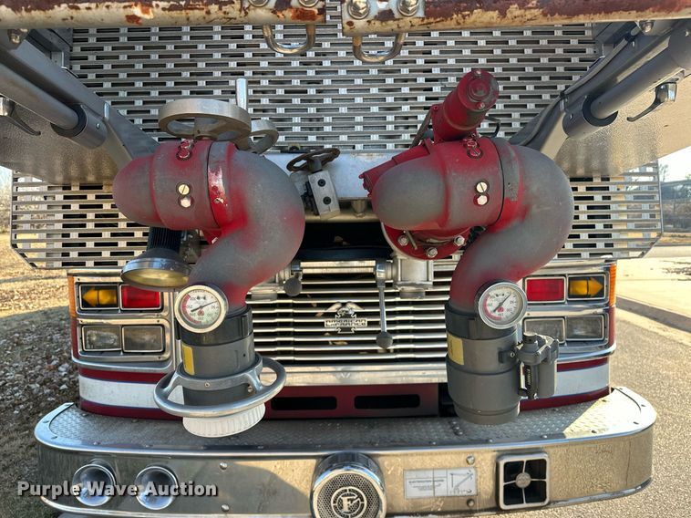 image for item EJ5335 2001 American LaFrance Eagle aerial platform fire truck