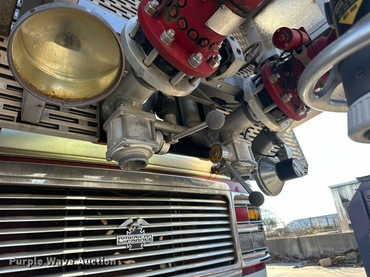 image for item EJ5335 2001 American LaFrance Eagle aerial platform fire truck