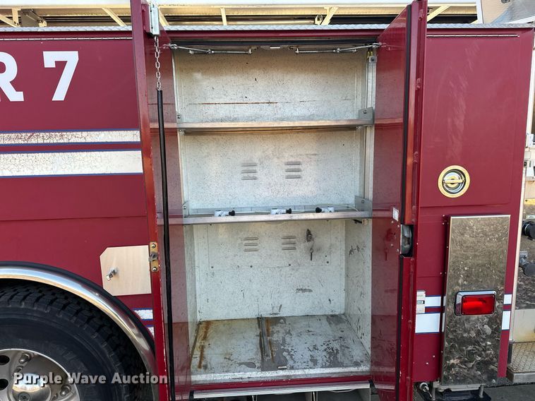 image for item EJ5335 2001 American LaFrance Eagle aerial platform fire truck