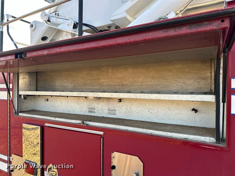 image for item EJ5335 2001 American LaFrance Eagle aerial platform fire truck