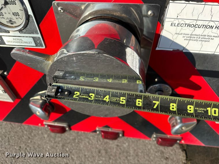 image for item EJ5335 2001 American LaFrance Eagle aerial platform fire truck