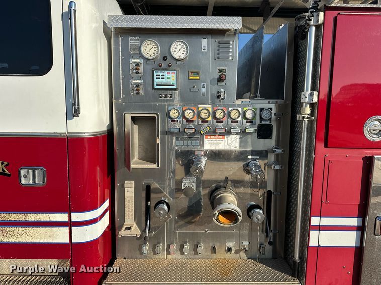 image for item EJ5335 2001 American LaFrance Eagle aerial platform fire truck