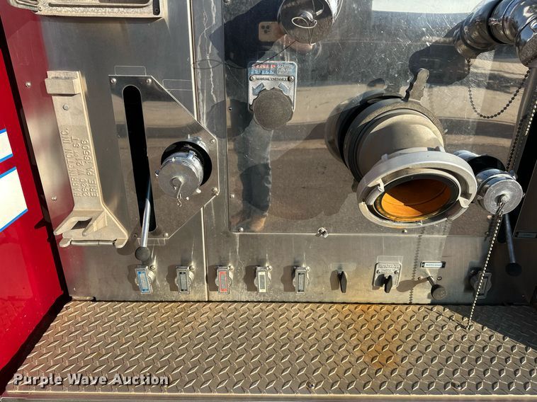 image for item EJ5335 2001 American LaFrance Eagle aerial platform fire truck