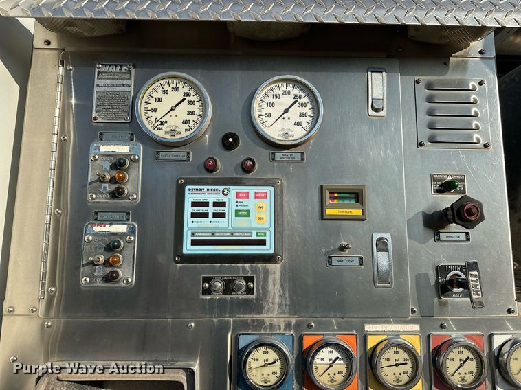 image for item EJ5335 2001 American LaFrance Eagle aerial platform fire truck