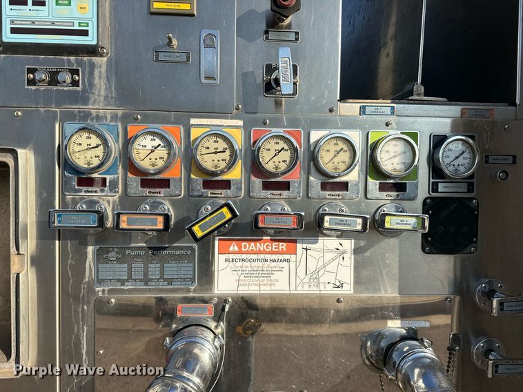 image for item EJ5335 2001 American LaFrance Eagle aerial platform fire truck