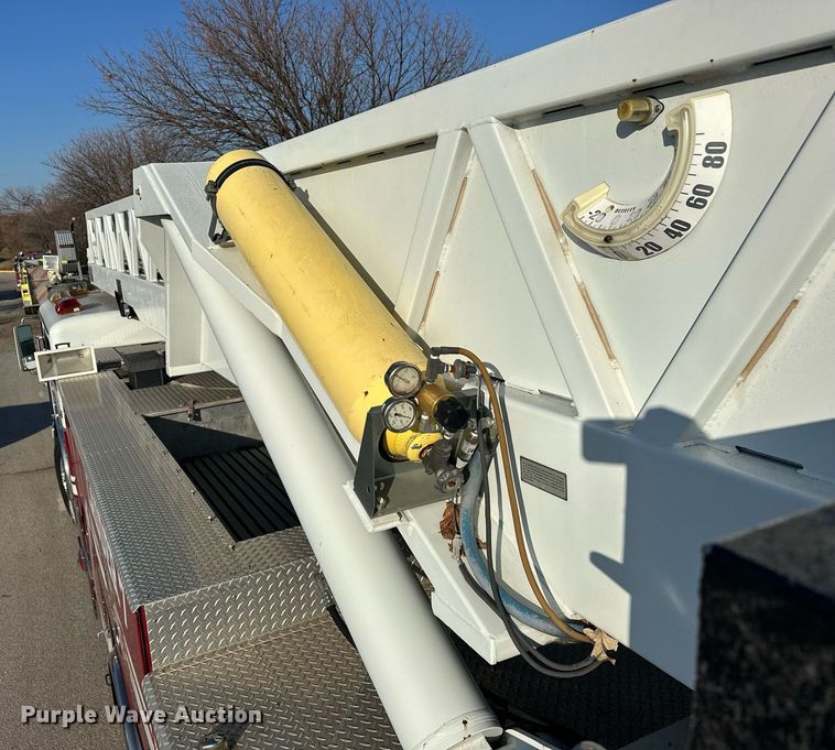 image for item EJ5335 2001 American LaFrance Eagle aerial platform fire truck