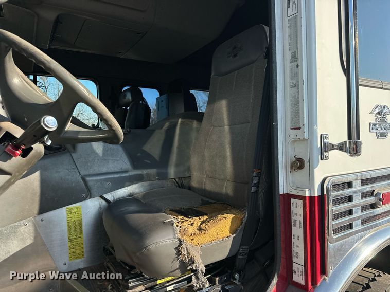 image for item EJ5335 2001 American LaFrance Eagle aerial platform fire truck