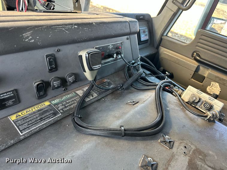 image for item EJ5335 2001 American LaFrance Eagle aerial platform fire truck